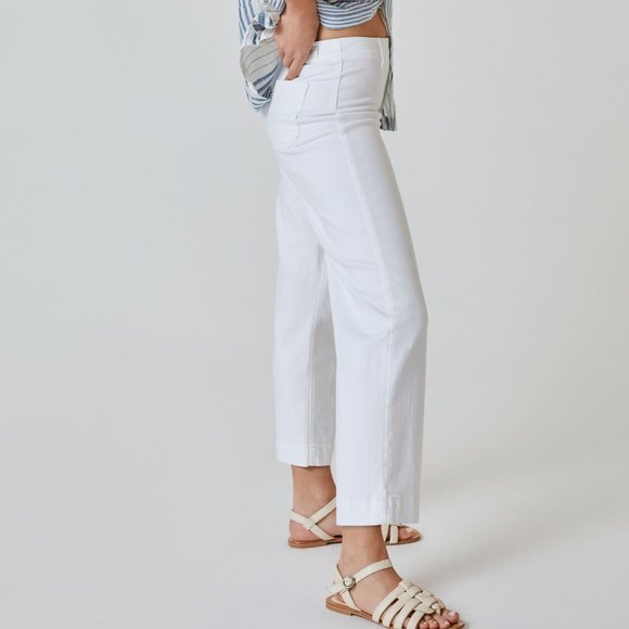 Brand New Paige Nellie Mid-Rise Cropped Culottes - Picture 6 of 10